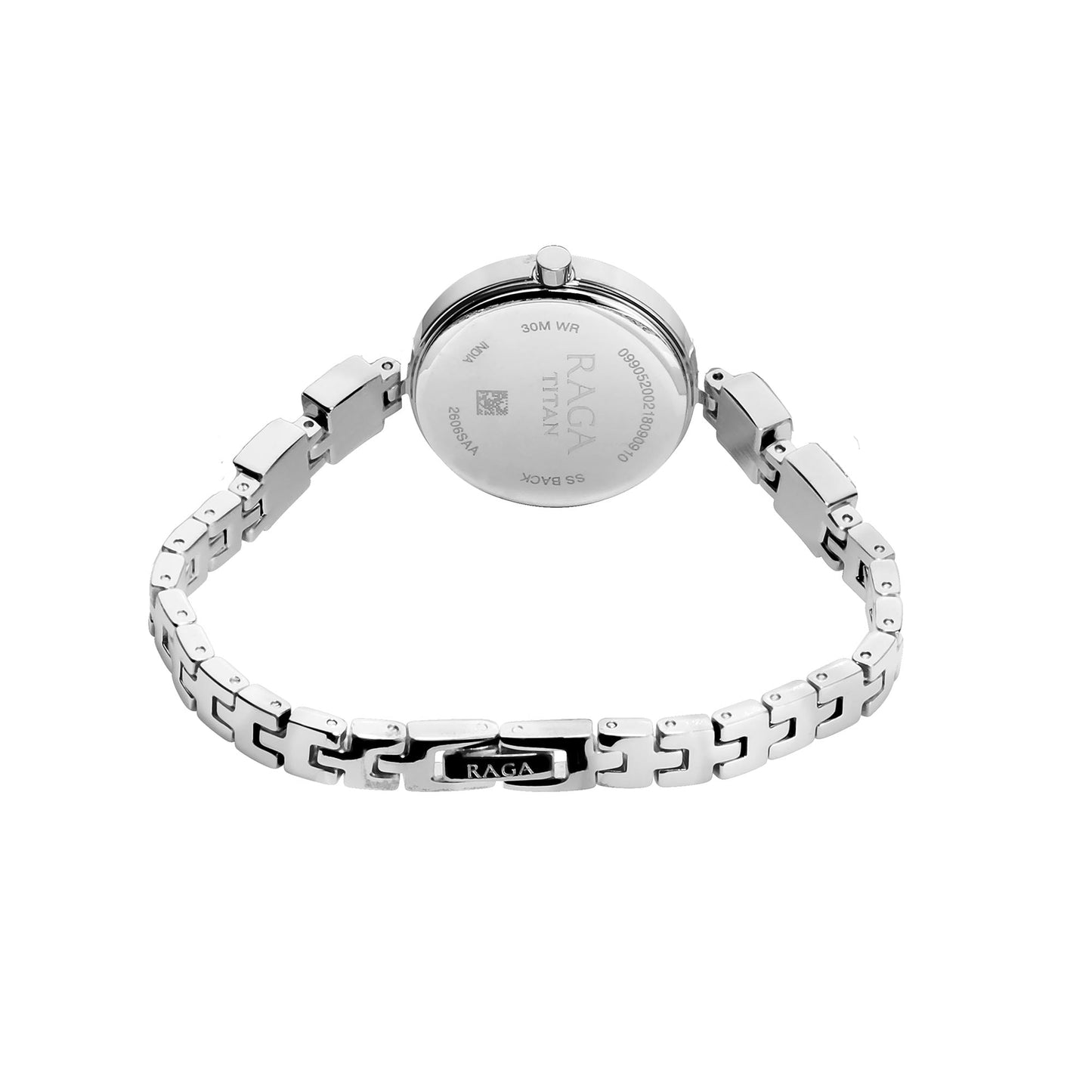 Titan Raga Viva Blue Dial Analog Metal Strap watch for Women