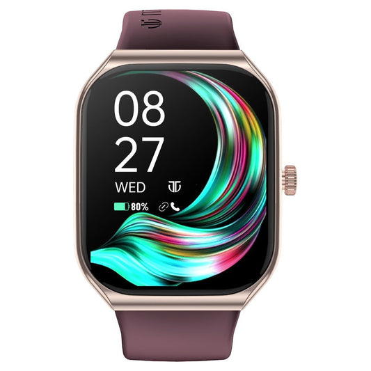Titan Smart Watch with 1.96 Inch AMOLED Display | 410 x 502 Pixel Resolution | AI Voice Assistant | Multiple Menu Styles