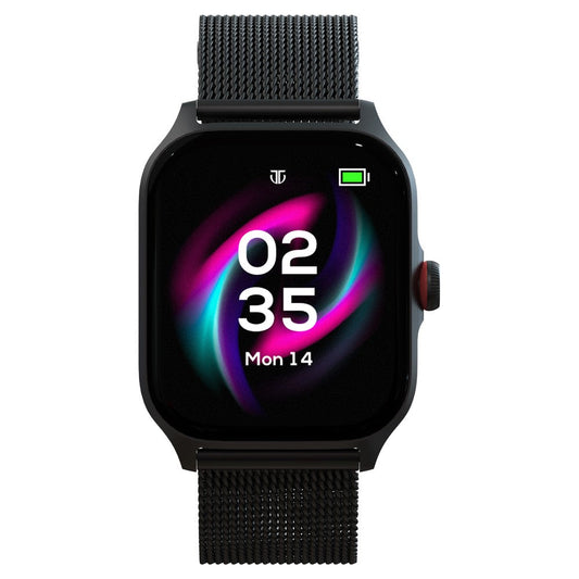 Titan Zeal with AMOLED Display with AOD, Functional Crown, BT Calling, Premium Smartwatch